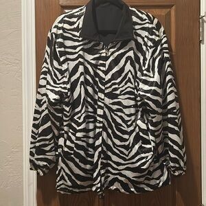 Damee New York Reversible Zip Jacket